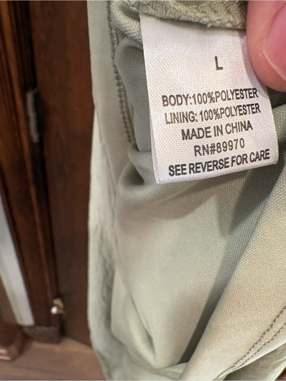 Sage Green Strappy Midi Dress with Contrast Trim - Picture 12 of 12